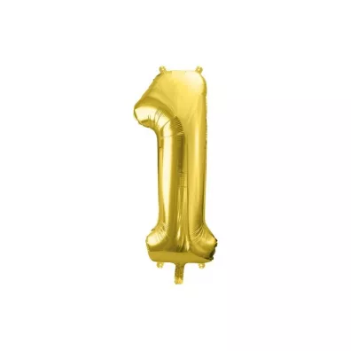 PartyDeco Balon foliowy 1 jasny z�oty 72cm