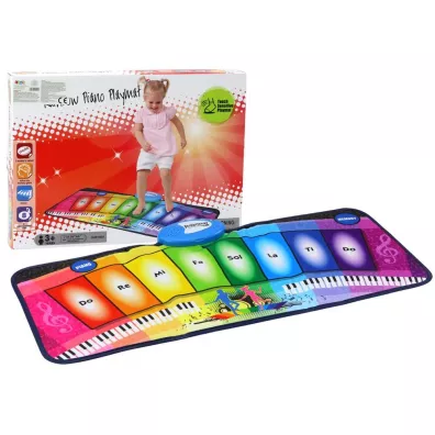 LeanToys Mata taneczna t�czowa Pianinko