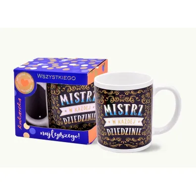 Kukartka Kubek premium Mistrz w ka�dej dziedzinie Q 1047
