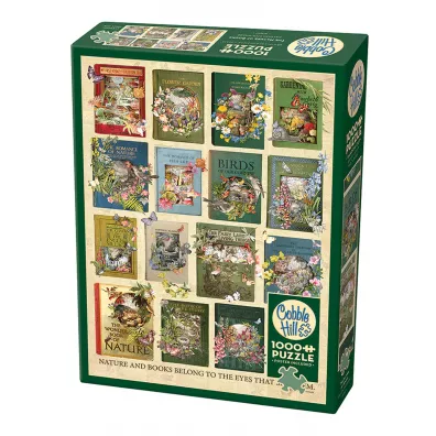 Puzzle 1000 Ksiki przyrodnicze G3 Cobble Hill