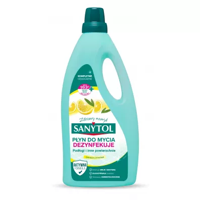 Sanytol P�yn do pod��g i innych powierzchni o zapachu cytryny 1 l