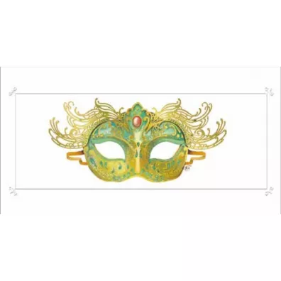 DaVinci Karnet Maska G06 29A 222 + koperta 12 x 23 cm
