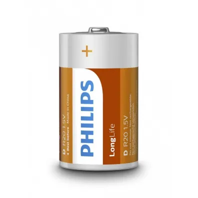 Philips Bateria R20 1.5V 2 szt.