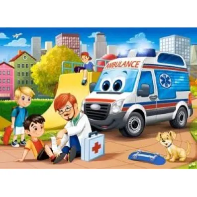 Puzzle 60 el. Pierwsza pomoc Castorland