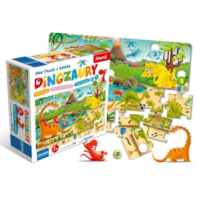 Maxi puzzle Dinozaury Granna