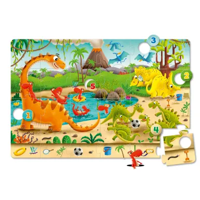Maxi puzzle Dinozaury Granna