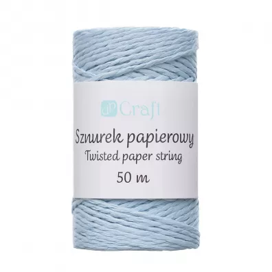 Dalprint Sznurek papierowy skr�cany niebieski 50m