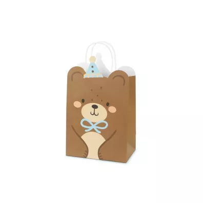 PartyDeco Torebka na prezenty Mi� mix 8x29x10.5cm