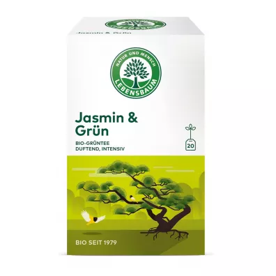 Lebensbaum Herbata zielona jaminowa ekspresowa 20 x 1,5 g Bio