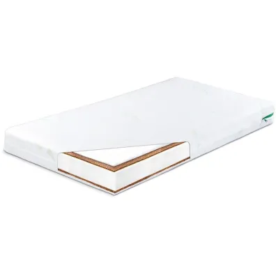 Sensillo Materac kokos-pianka-kokos Luxe aloe vera 120x60cm