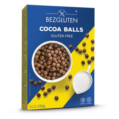 Kulki śniadaniowe kakaowe bezglutenowe Cocoa Balls 250 g