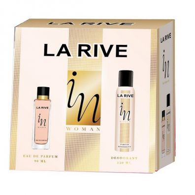 La Rive In Woman Woda perfumowana spray 90ml + Dezodorant w sprayu 150ml