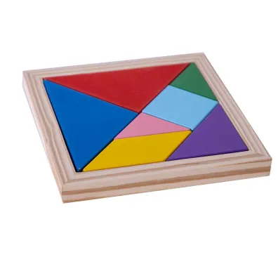 Puzzle Uk�adanka drewniana Tangram Askato