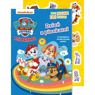 Psi Patrol. Przyklejam Odklejam. Dzie� z pieskami
