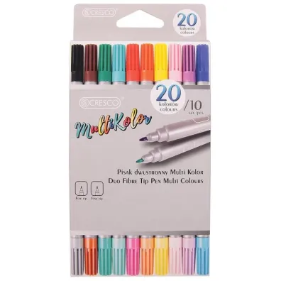 Cresco Pisaki dwustronne Multikolor 20 kolor�w