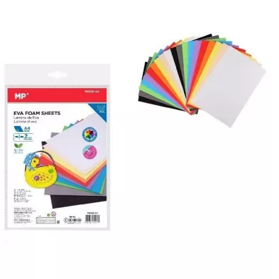 Mp Main Paper Pianka Eva A4 mix kolor�w 2mm 25 szt