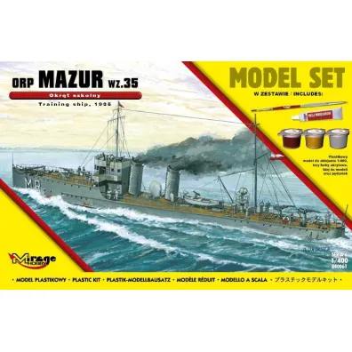 Zestaw do sklejania Okrt ORP Mazur WZ35 Mirage