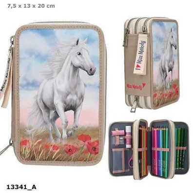Depesche Pi�rnik potr�jny z wyposa�eniem Miss Melody Poppy Sand 13341A