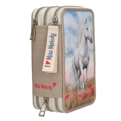 Depesche Pi�rnik potr�jny z wyposa�eniem Miss Melody Poppy Sand 13341A