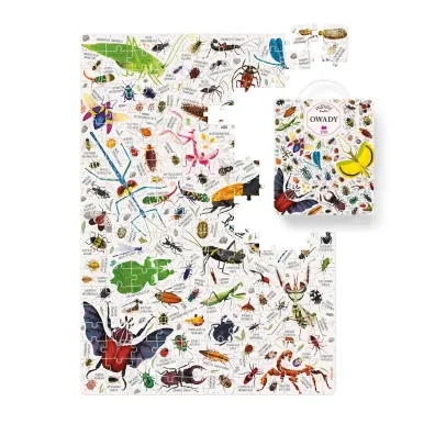 Puzzle Puzzlove CzuCzu 200 el. Owady Bright Junior Media