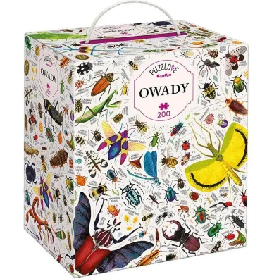 Puzzle Puzzlove CzuCzu 200 el. Owady Bright Junior Media