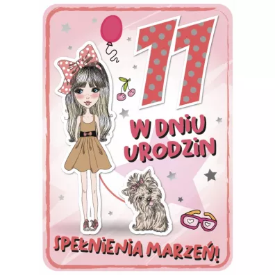 Armin Style Karnet Urodziny 11 GM-746