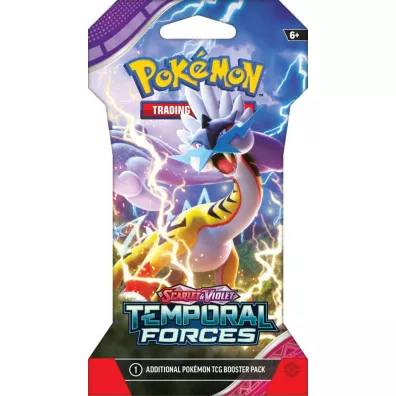 Pokmon TCG: Scarlet & Violet - Temporal Forces - Sleeved Booster