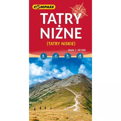 Tatry Ni�ne (Tatry Niskie) mapa skala 1 : 50 000