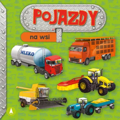Ksi��eczka 162X162 sztywnostronicowa Pojazdy. Na wsi SKRZAT 074963 SK
