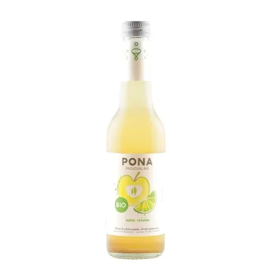 Pona Nap�j musuj�cy jab�ko - limonka 330 ml Bio