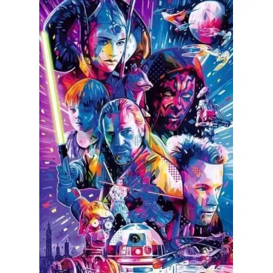 Puzzle 500 el. 2D Star Wars Mroczne Widmo Ravensburger