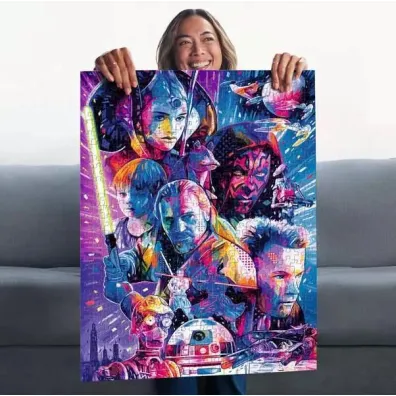 Puzzle 500 el. 2D Star Wars Mroczne Widmo Ravensburger