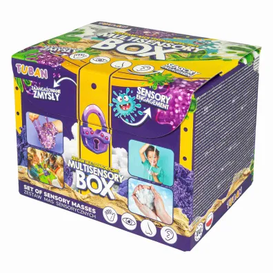 ZESTAW MAS SENSORYCZNYCH -  MULTISENSORY BOX Tuban