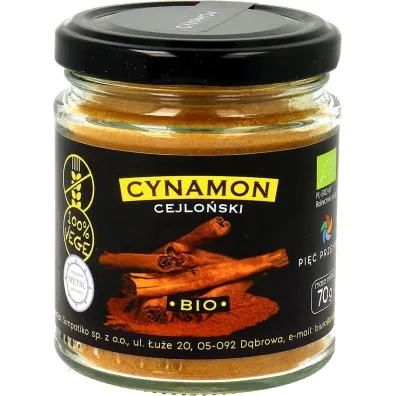 Pi�� Przemian Cynamon cejlo�ski bezglutenowy 70 g Bio