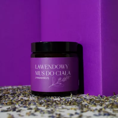 Mglife Lawendowy mus do cia�a z pomara�cz� 120 ml