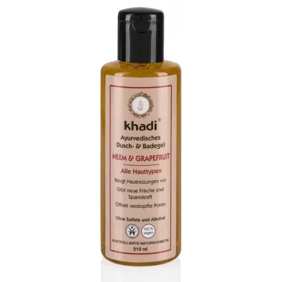 Khadi �el pod prysznic i do k�pieli - Neem i grejpfrut 210 ml