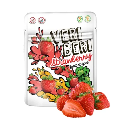 Veri Beri �elki truskawkowe paski owocowe 50 g