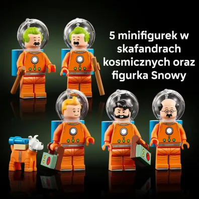 LEGO Ideas Tintin® i rakieta na Ksi�yc 21367