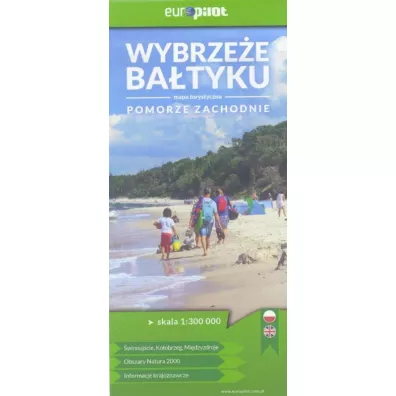 Wybrze�e Ba�tyku Wybrze�e zachodnie mapa turystyczna 1:300000/Europilot
