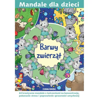 Barwy zwierz�t. Mandale dla dzieci - Tamara Micha�owska, Magdalena Gawro�ska