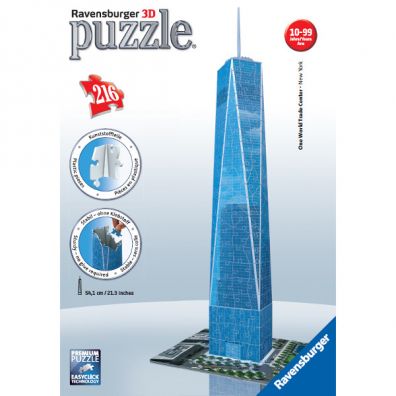 Puzzle 3D 216 el. World Trade Center 125623 p.6 Ravensburger