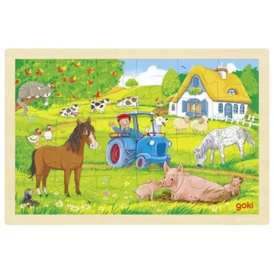 Puzzle 24 el. Farma Goki