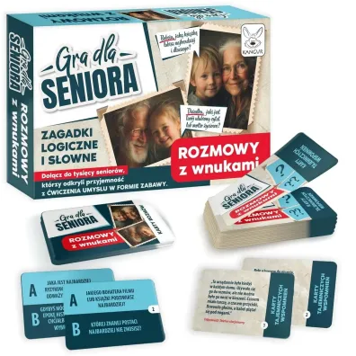 Gra dla Seniora. Rozmowy z wnukami Kangur