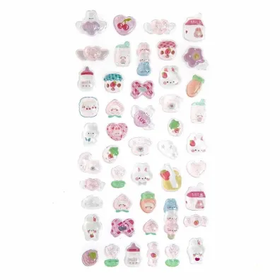 dpCraft Naklejki candy drops pink