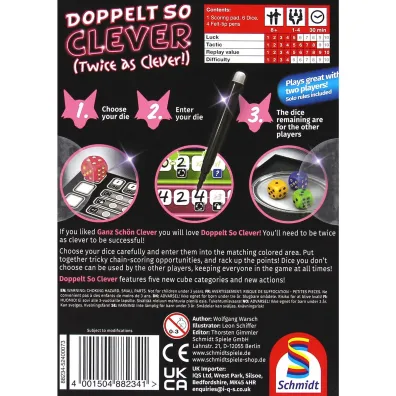 Due sumy (Doppelt So Clever) Schmidt-gry