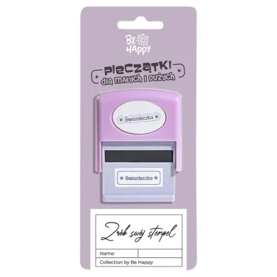 Be-Happy Gifts Piecz�tka z napisem - Gwiazdeczka