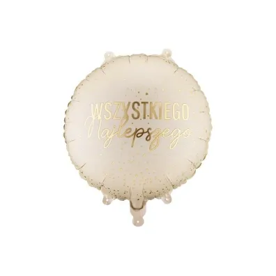 PartyDeco Balon foliowy pastylka 35x35cm