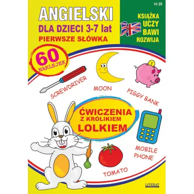 Angielski dla dzieci 3-7 lat Nr 25 Pierwsze s��wka - Katarzyna Piechocka-Empel