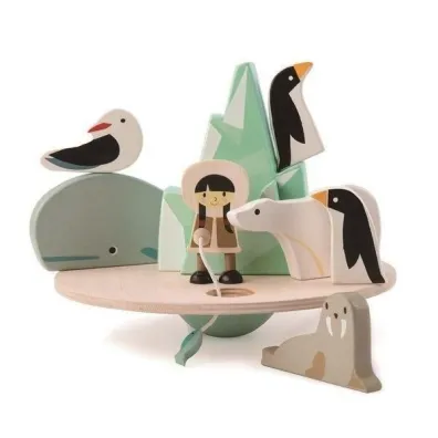 Balansuj�cy biegun polarny drewniany Tender Leaf Toys