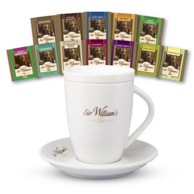 Sir Williams Zestaw prezentowy Tea, kubek + 12 herbat tea 22.8 g